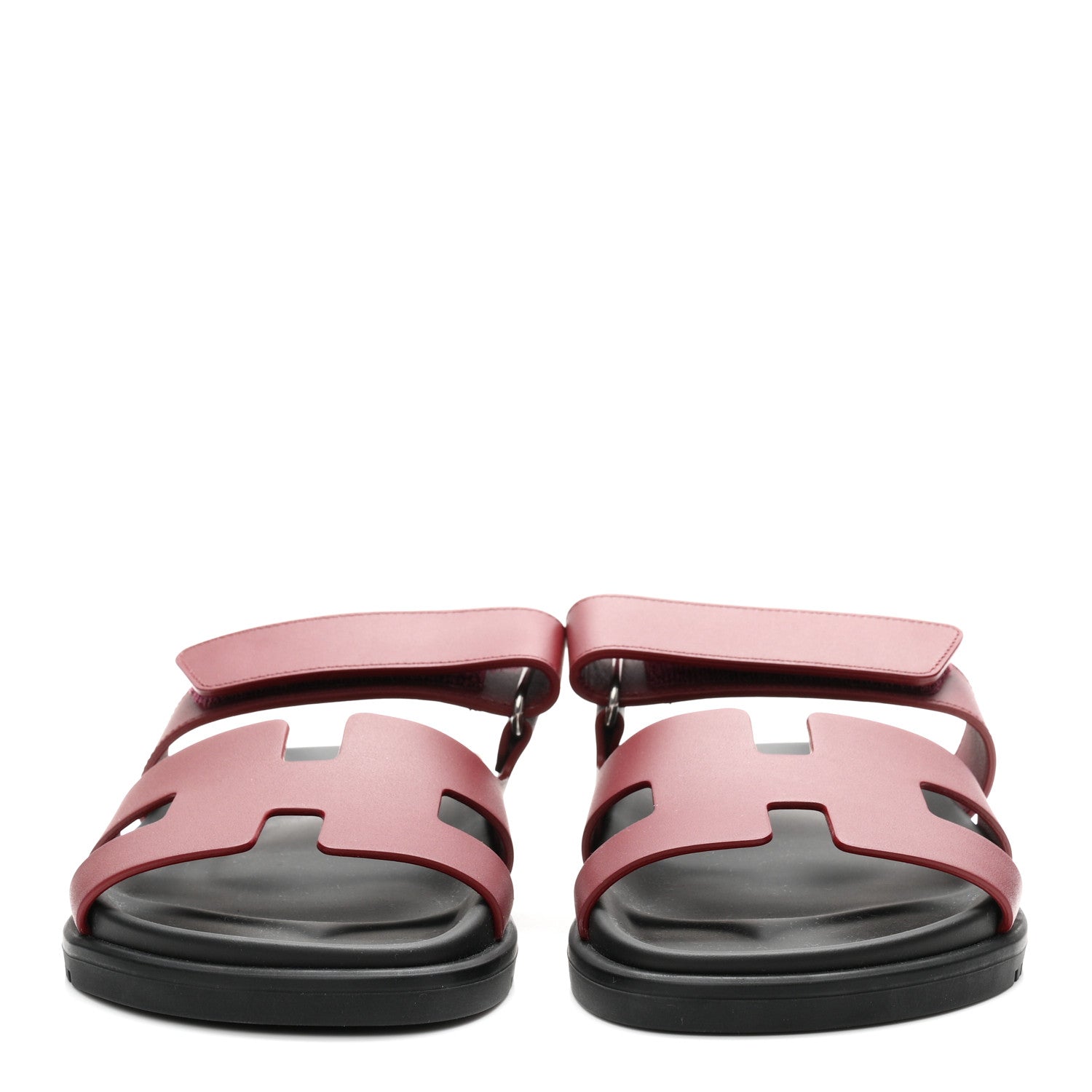 Calfskin Womens Chypre Sandals 36 Rouge H