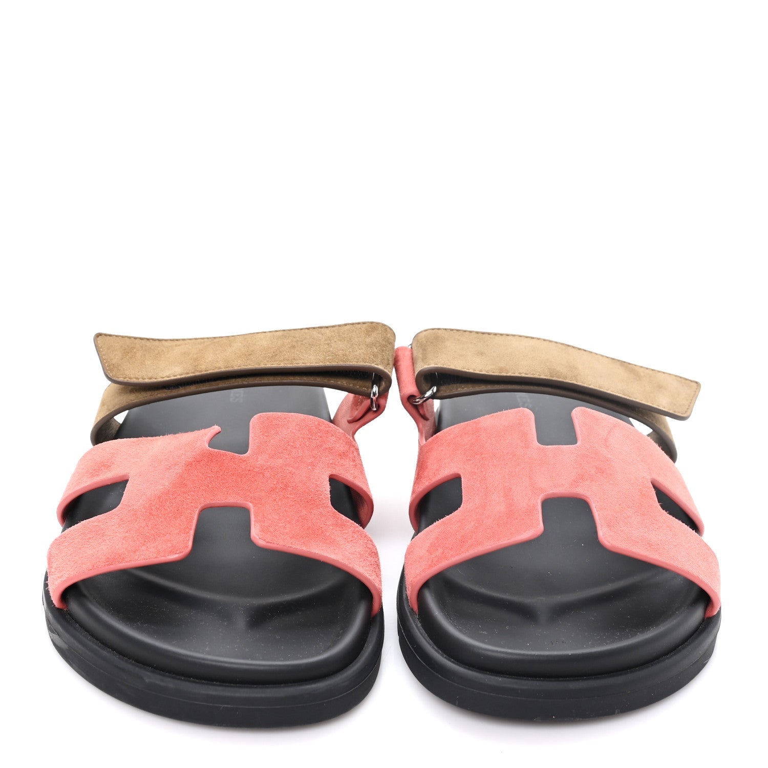 Suede Goatskin Womens Chypre Sandals 40 Rouge Tomette Terre Ambree