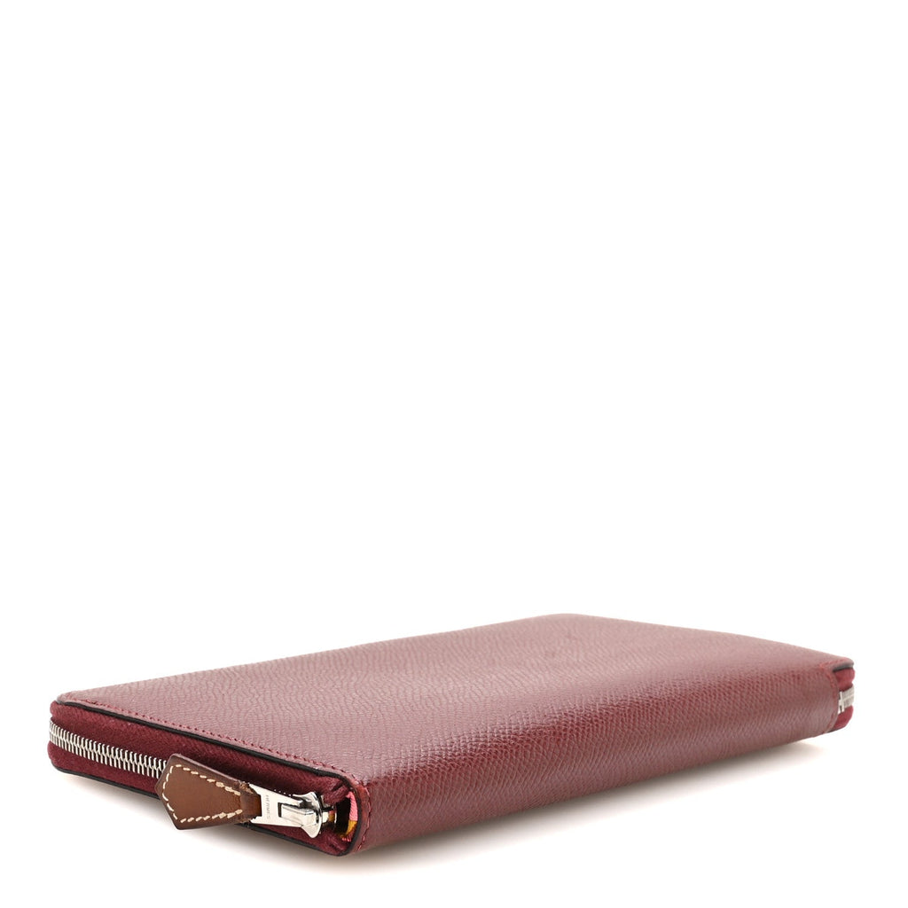 Epsom Silk'In Wallet  Rouge H