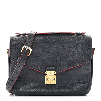 Empreinte Pochette Metis Marine Rouge