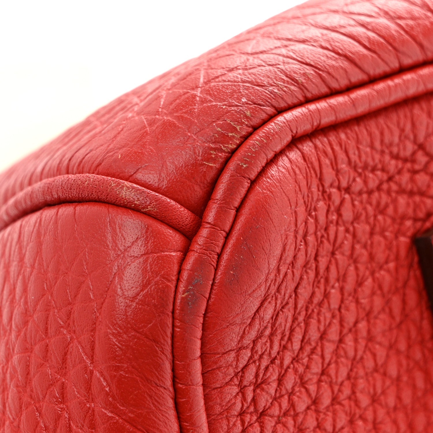 Togo BIRKIN 35 Rouge Casaque