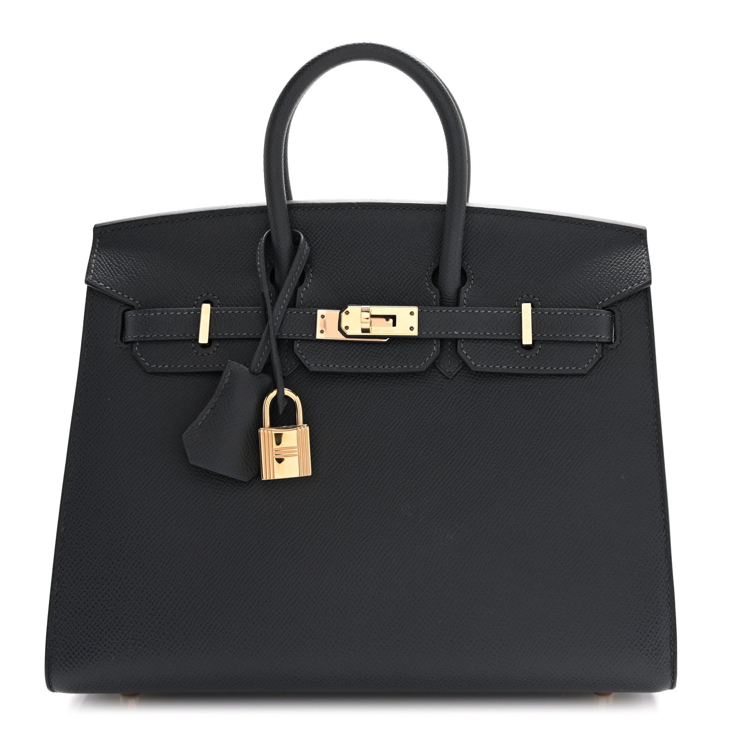 Epsom Birkin Sellier 25 Gris Misty