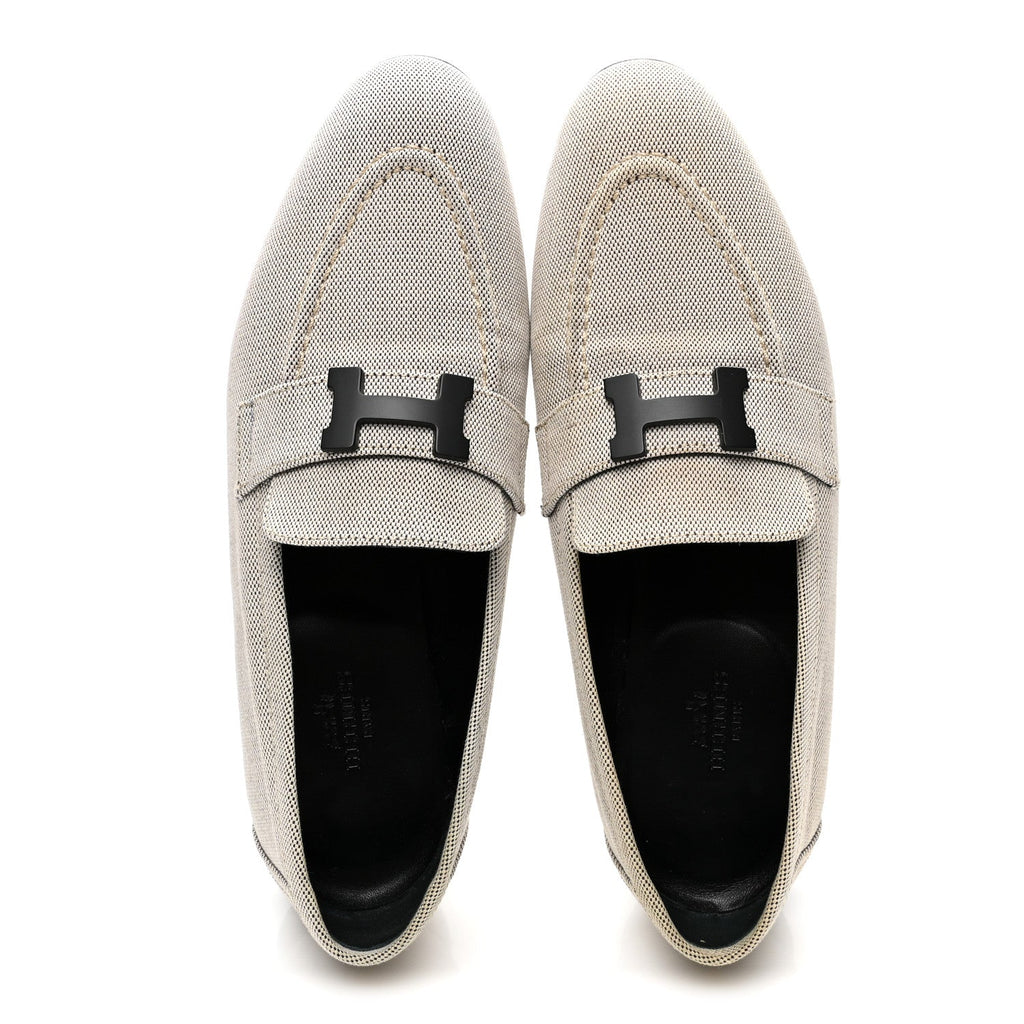 H Canvas Paris Loafers 37 Prunoir