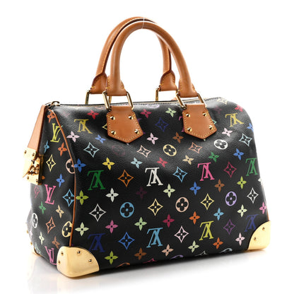 Monogram Multicolor Speedy 30 Black