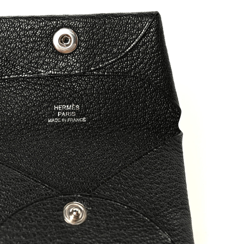 Chevre Mysore Bastia Coin Purse Black
