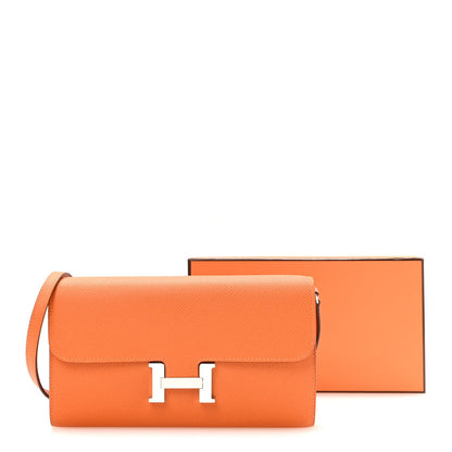 Epsom Constance Long Wallet To Go Wallet Orange