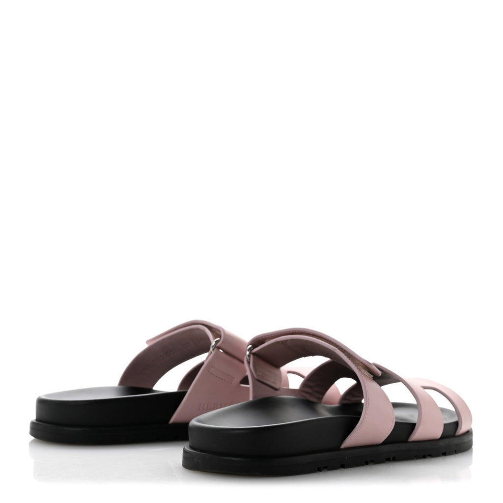 Calfskin Womens Chypre Sandals 39 Rose Porcelaine