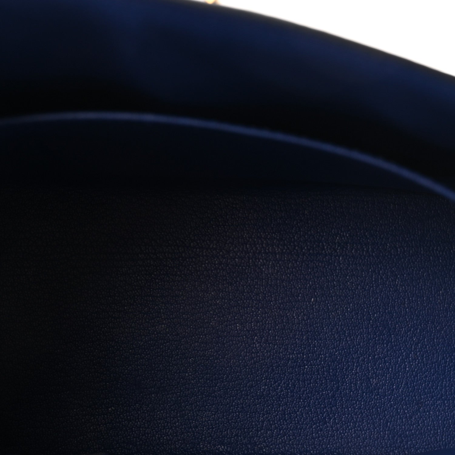 Epsom Horseshoe Kelly Sellier 25 Black Bleu Electrique
