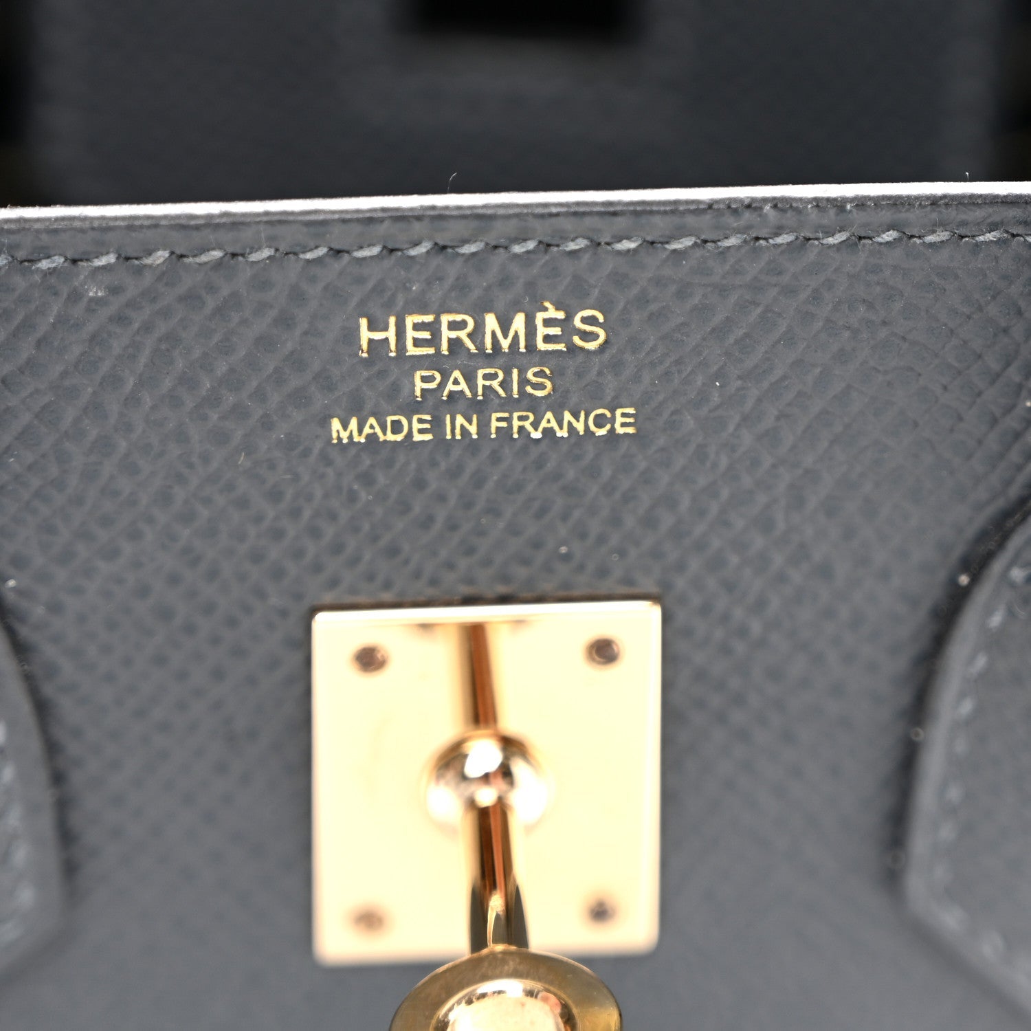 Epsom Birkin Sellier 25 Gris Misty