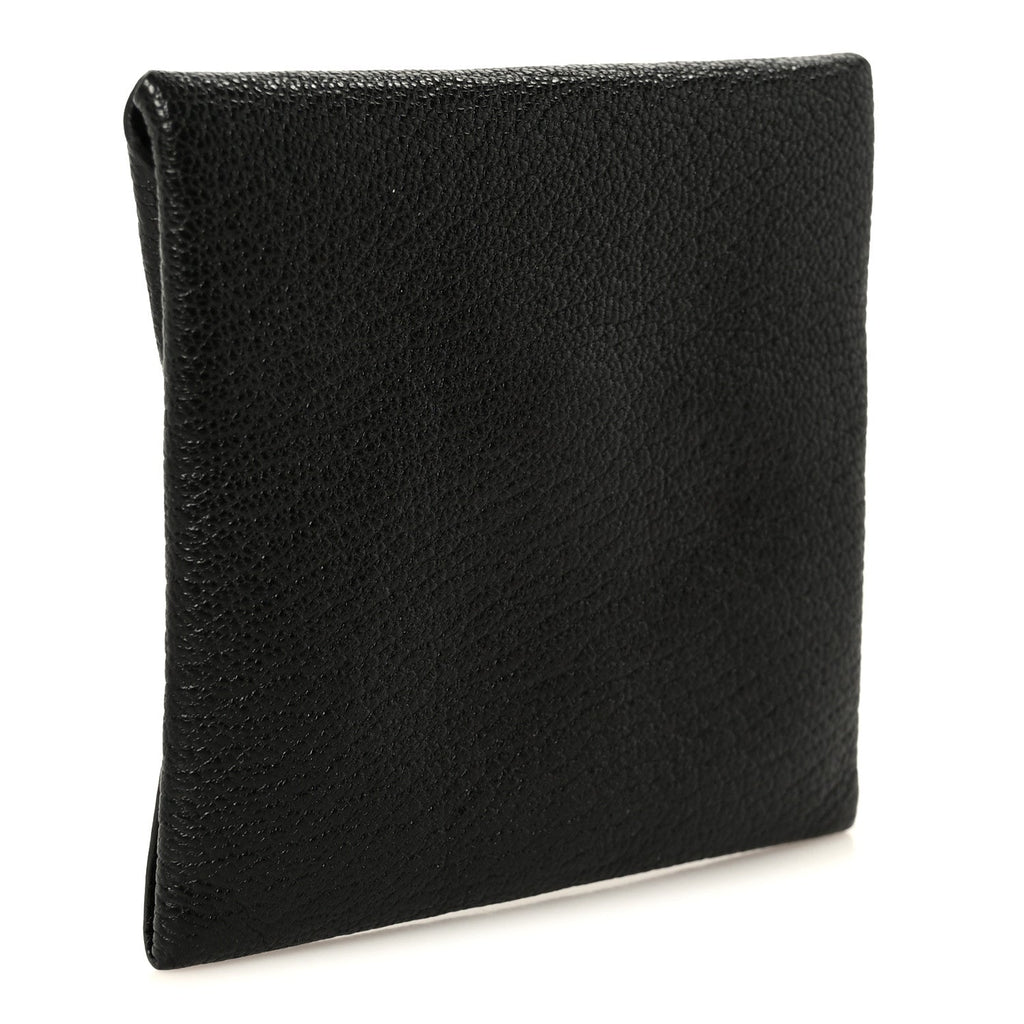 Chevre Mysore Bastia Coin Purse Black