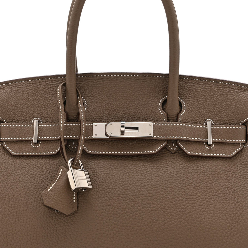Taurillon Clemence Birkin 30 Etoupe