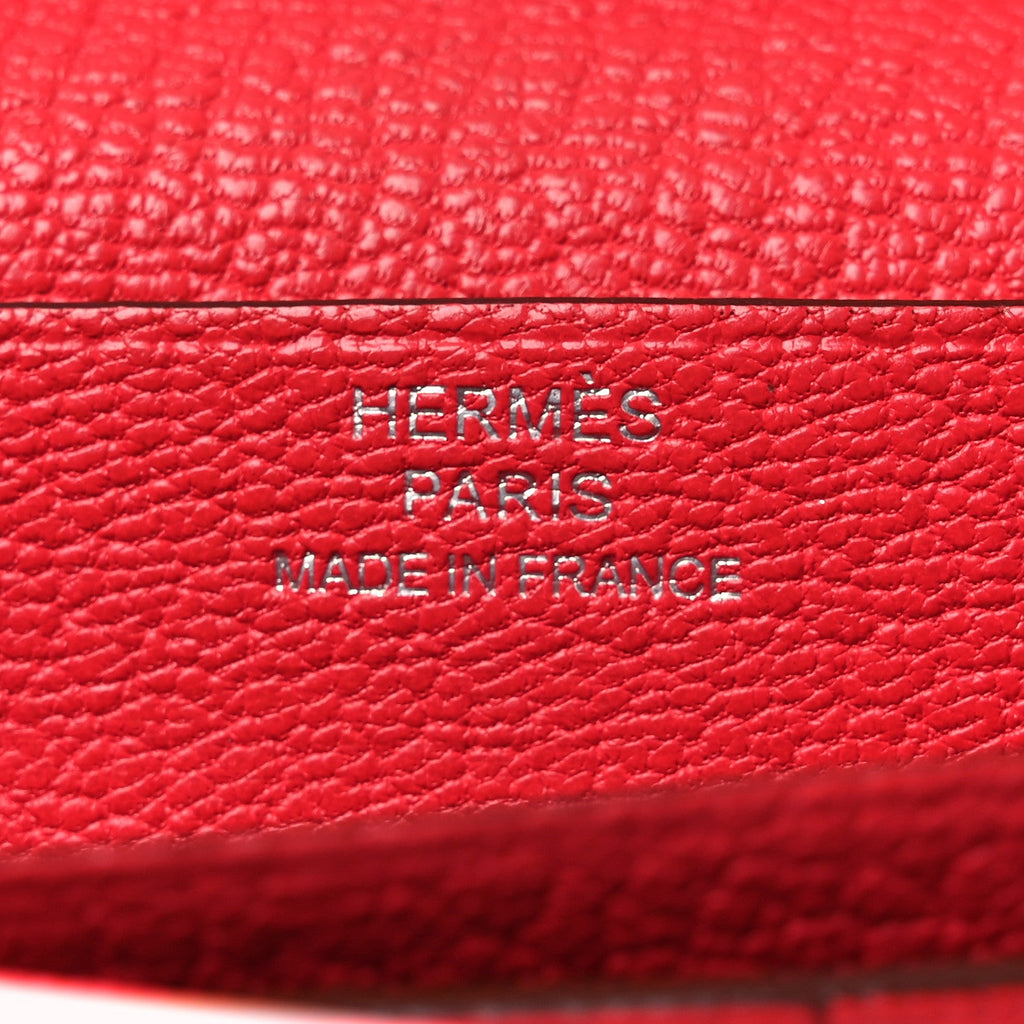 Chèvre Mysore Bearn Gusset Wallet Bougainvillea