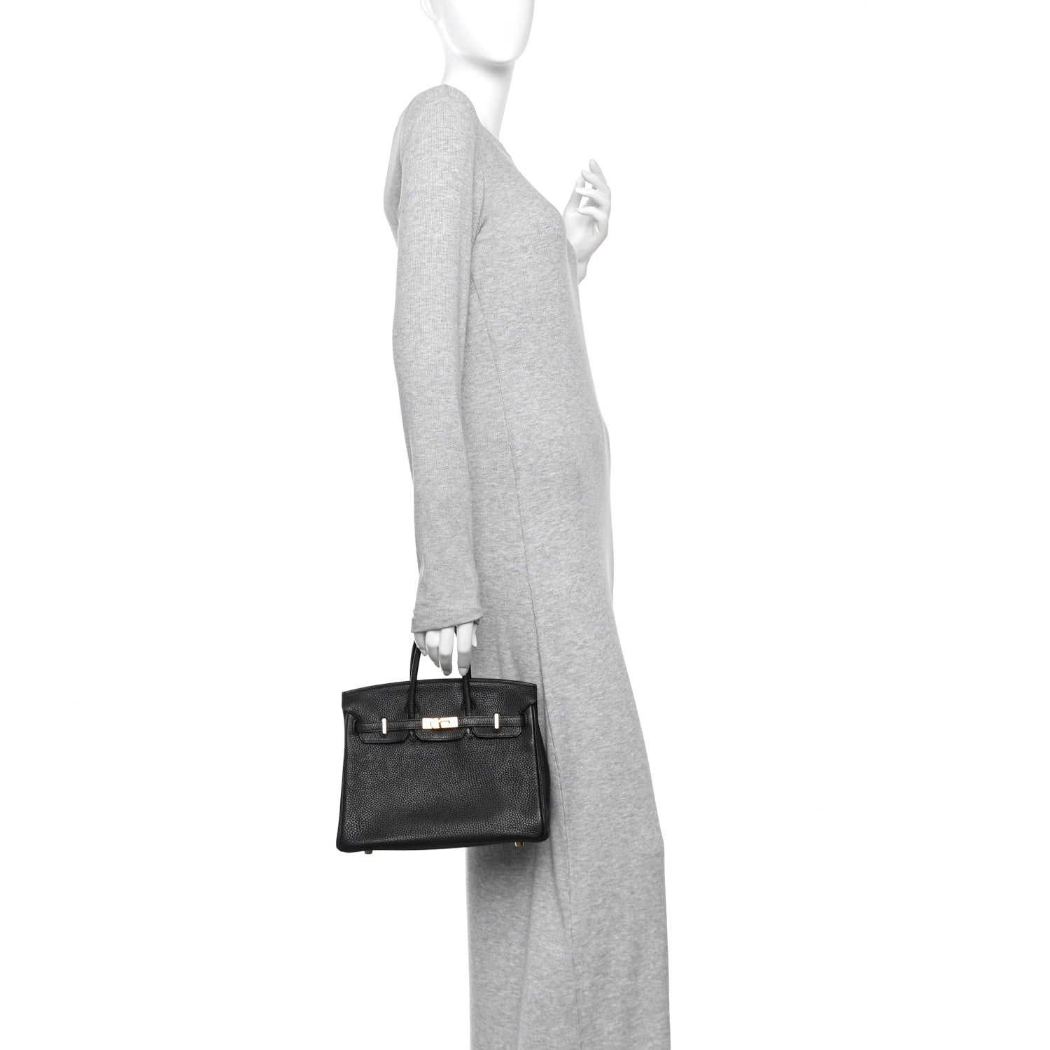 Togo Birkin 25 Black