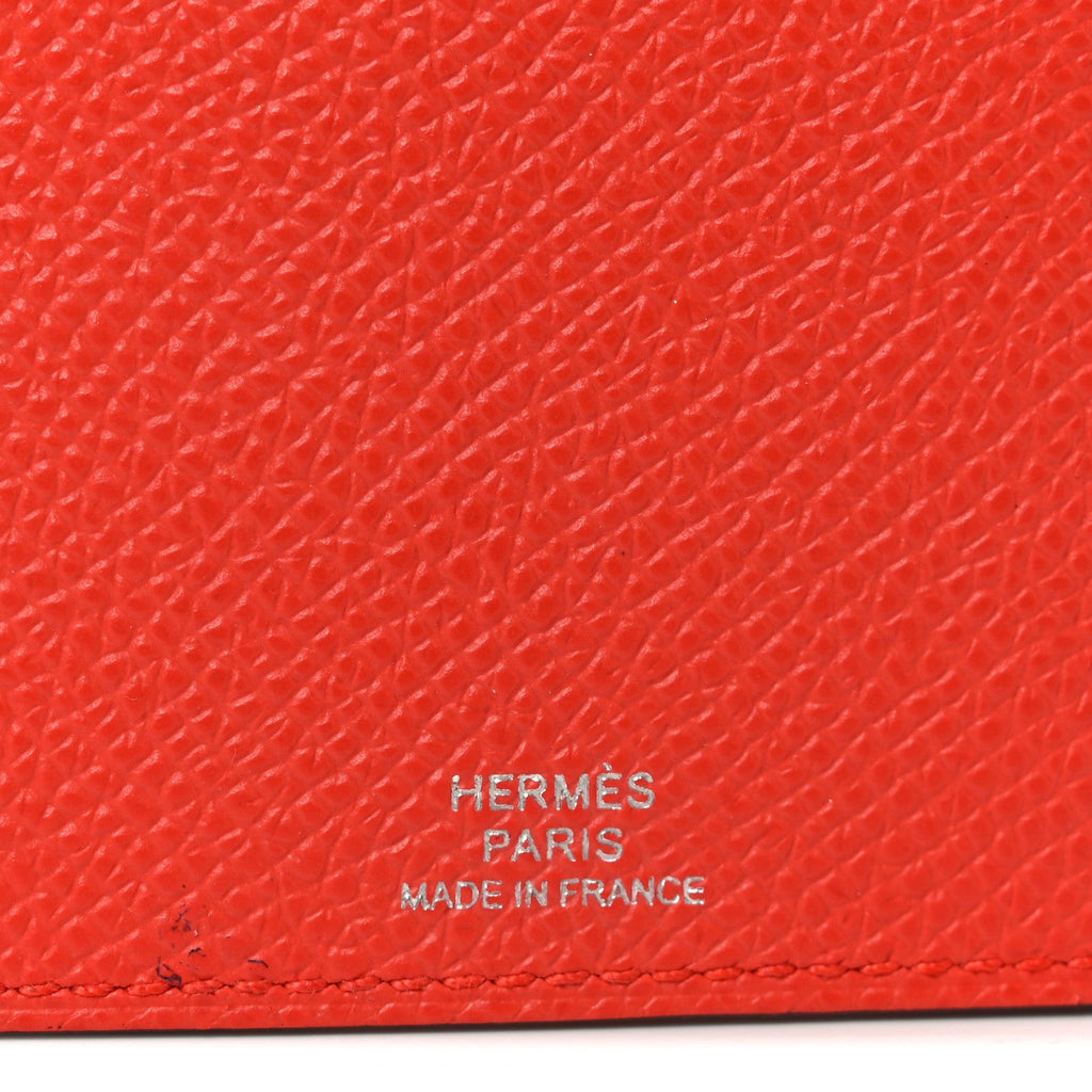 Epsom Doado Card Holder Capucine Gold