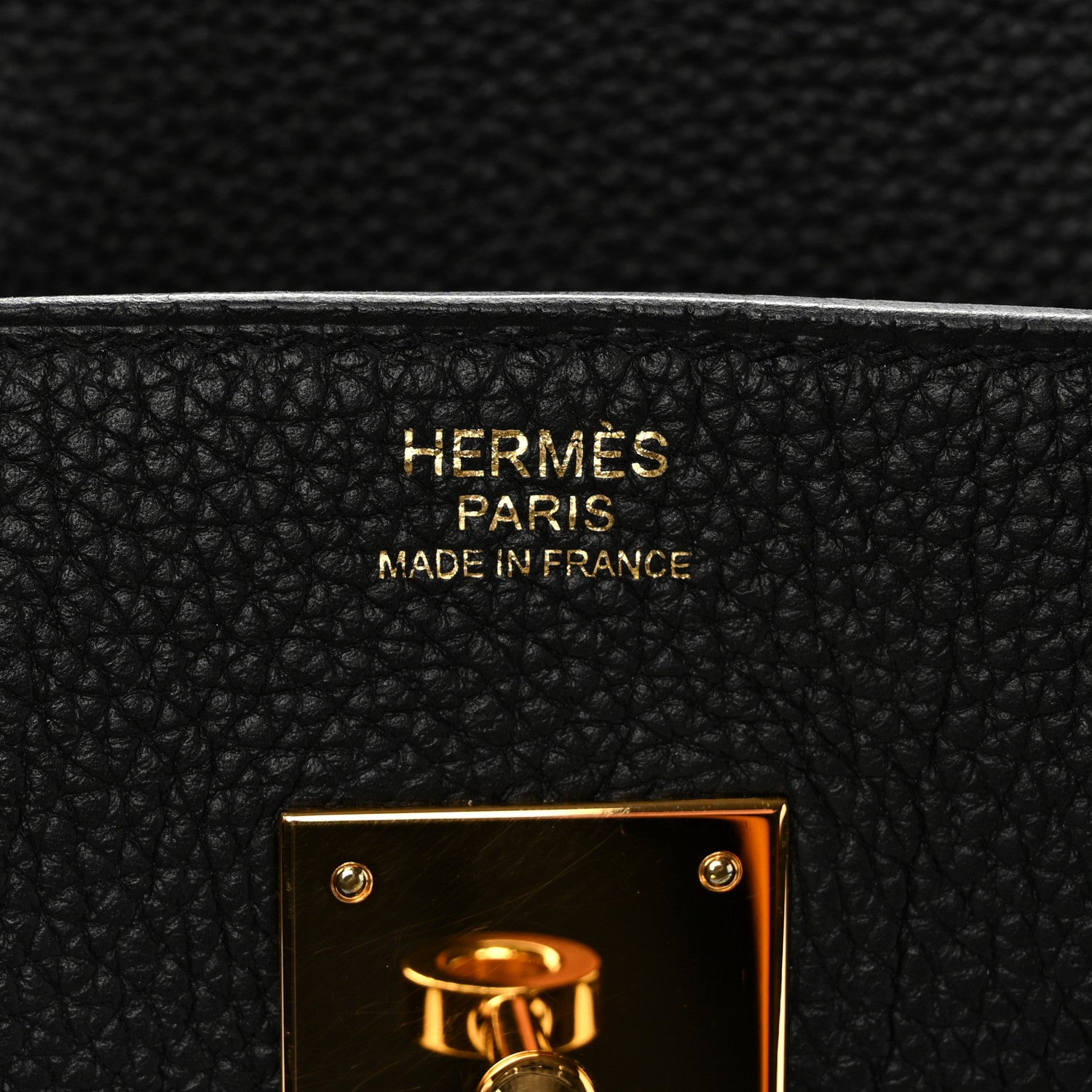 Togo Birkin 30 Black
