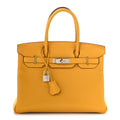 Togo BIRKIN 30 Jaune Ambre