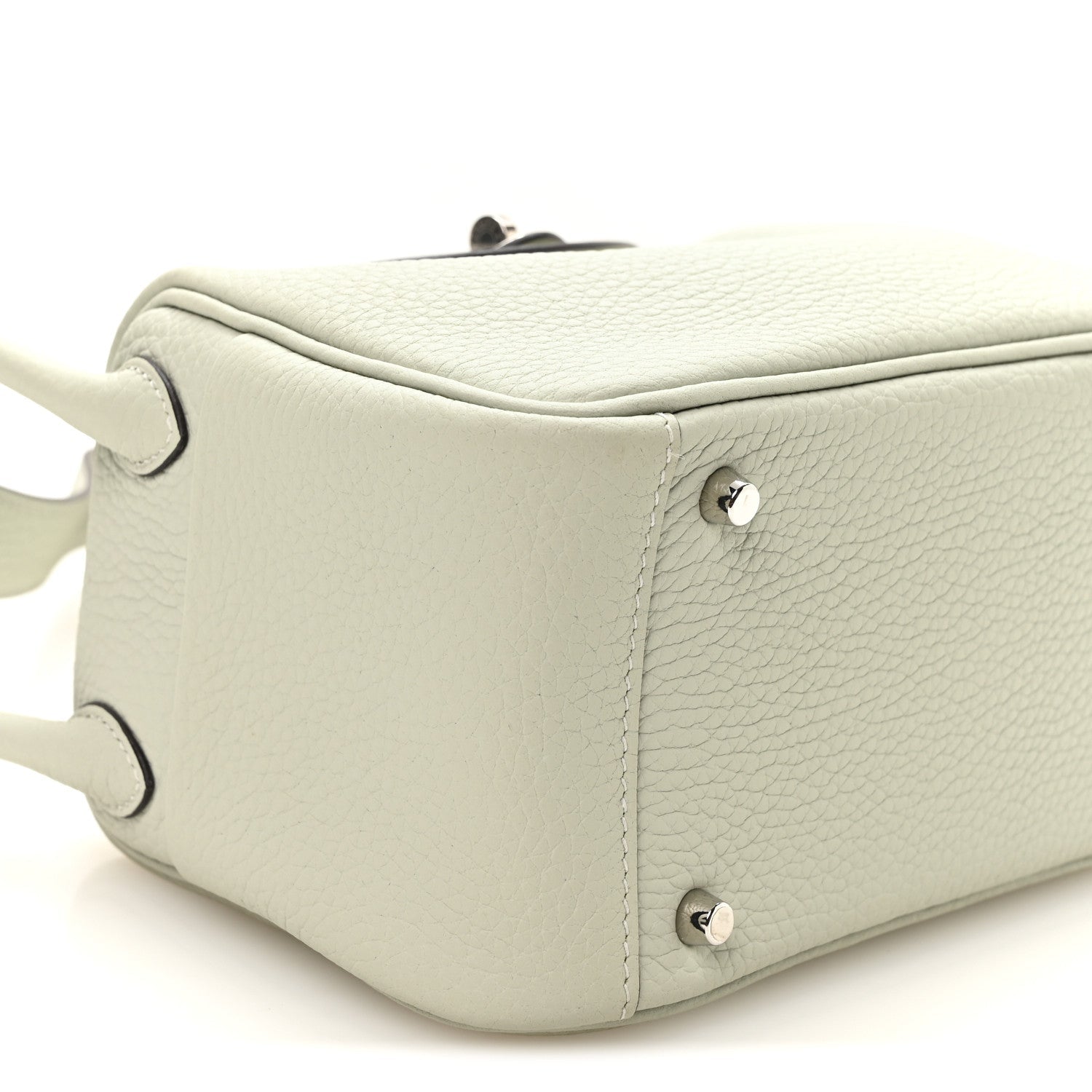 Taurillon Clemence Mini Lindy 20 Gris Neve