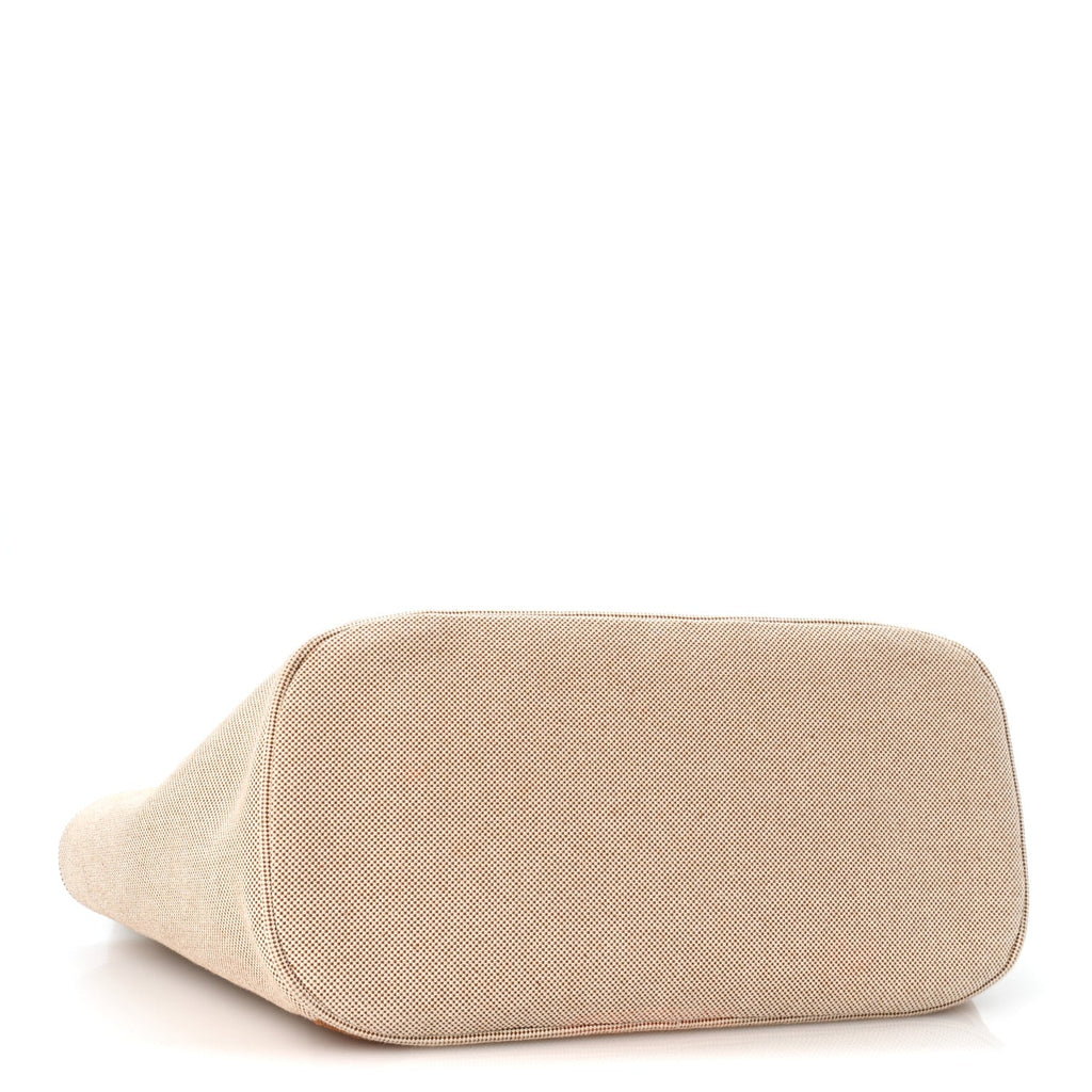 H Canvas Cabriole Nappy Bag Biscuit