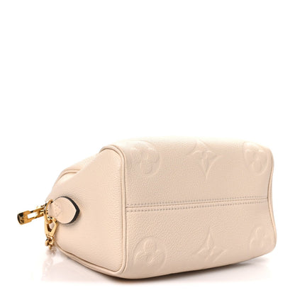 Empreinte Monogram Giant Speedy Bandouliere 20 Creme