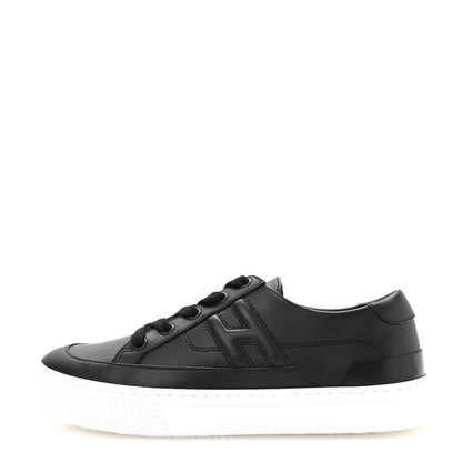 Calfskin Deep Sneakers 36 Black