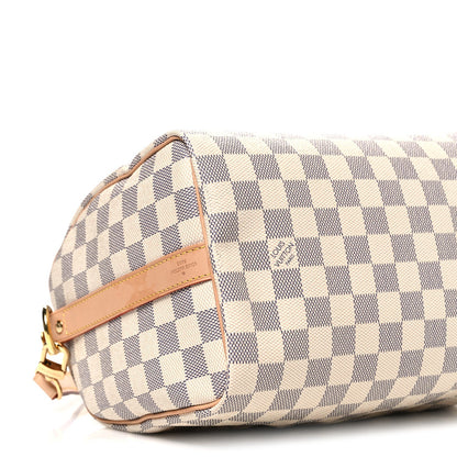 Damier Azur Speedy Bandouliere 25