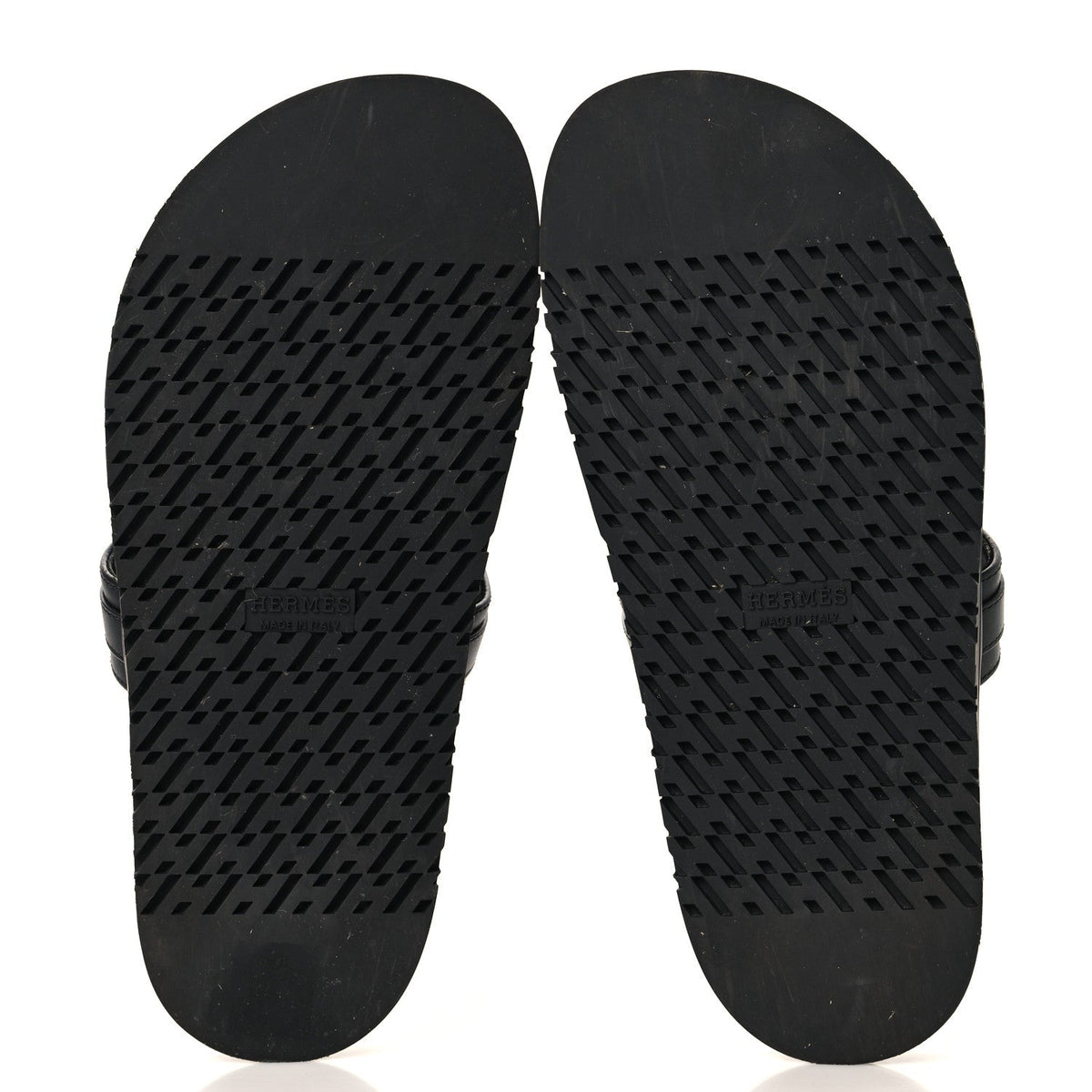 Calfskin Womens Empire Sandals 37.5 Black