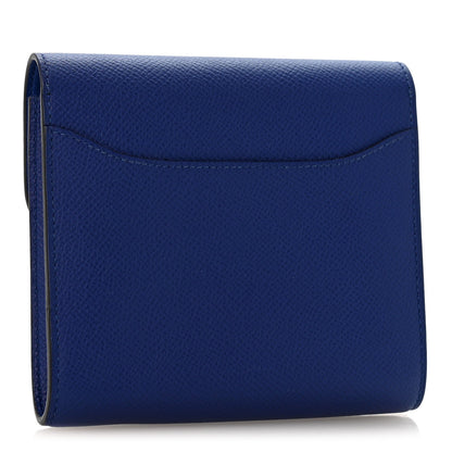 Epsom Constance Short Wallet Bleu Electrique