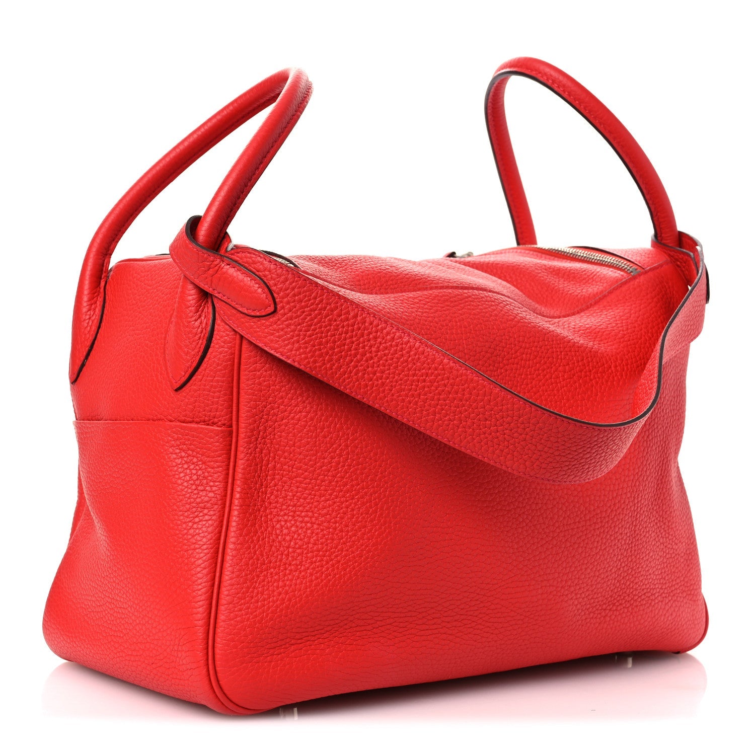 Taurillon Clemence Lindy 34 Rouge Tomate