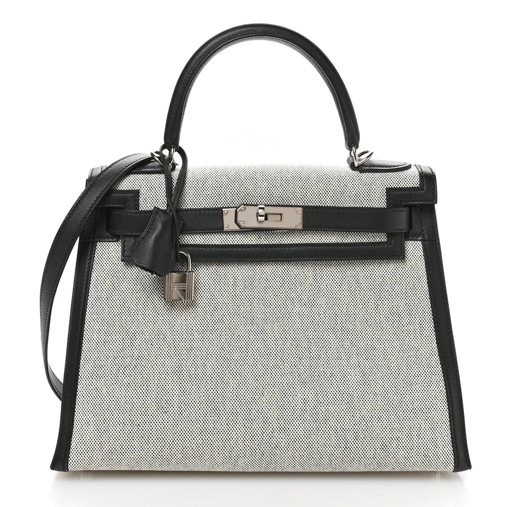 Toile Swift Kelly Sellier 28 Ecru Black