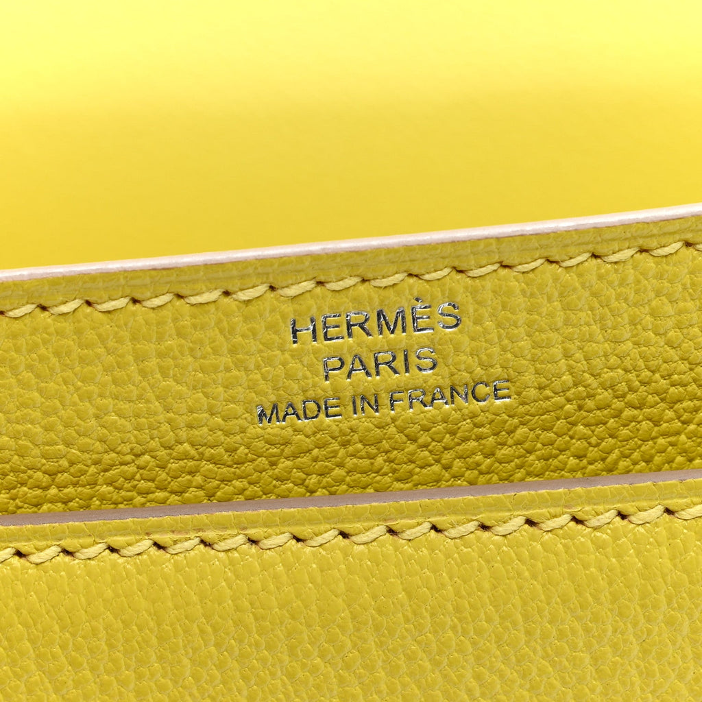 Chevre Mysore Mini Verrou Chaine Bag Lime