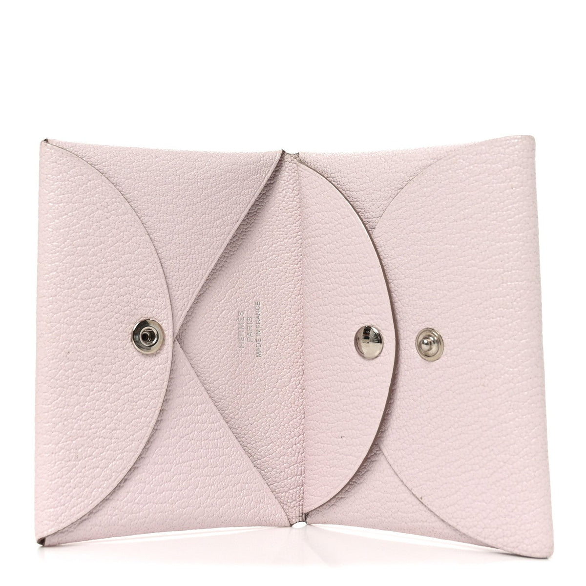 Chevre Mysore Calvi Duo Card Case Mauve Pale