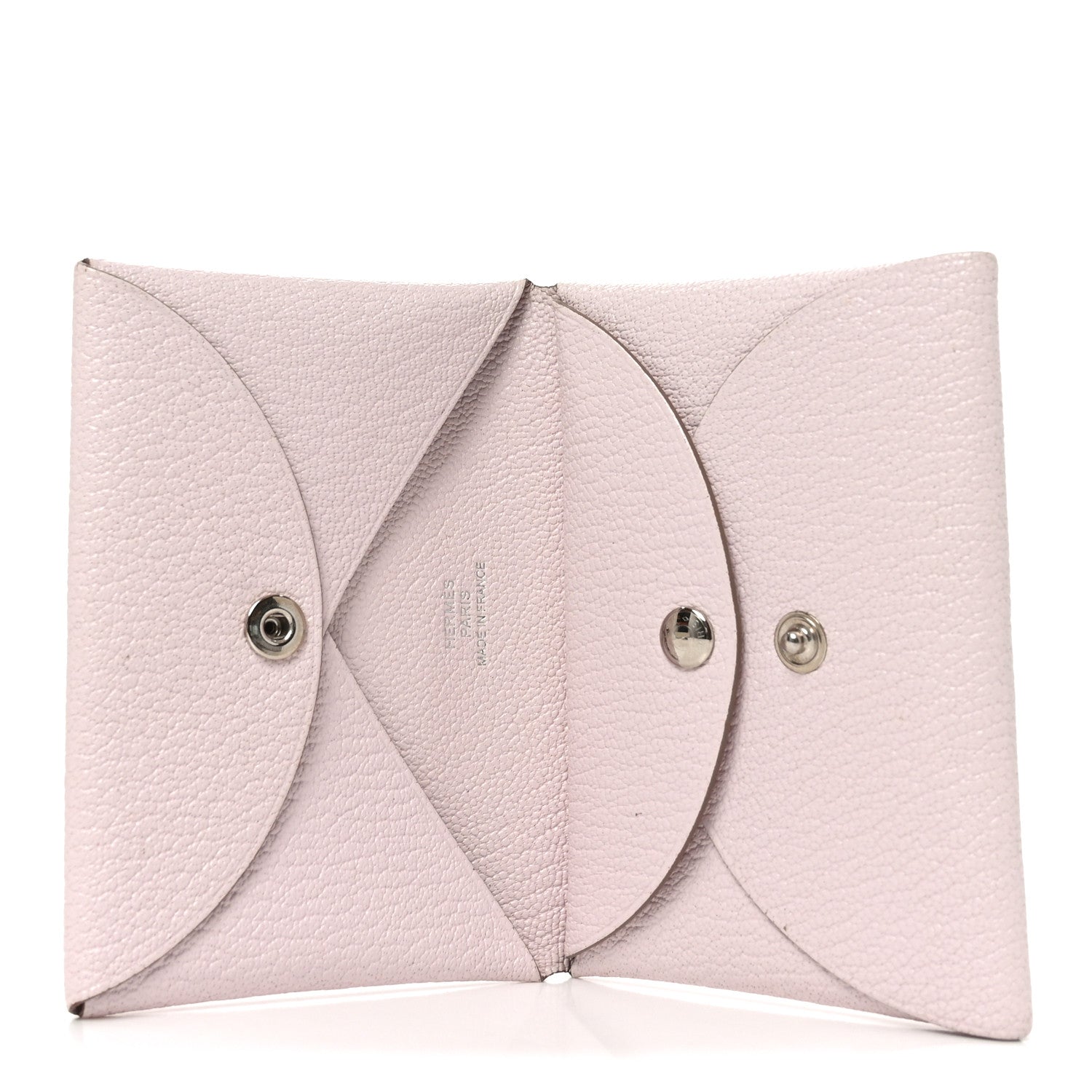 Chevre Mysore Calvi Duo Card Case Mauve Pale