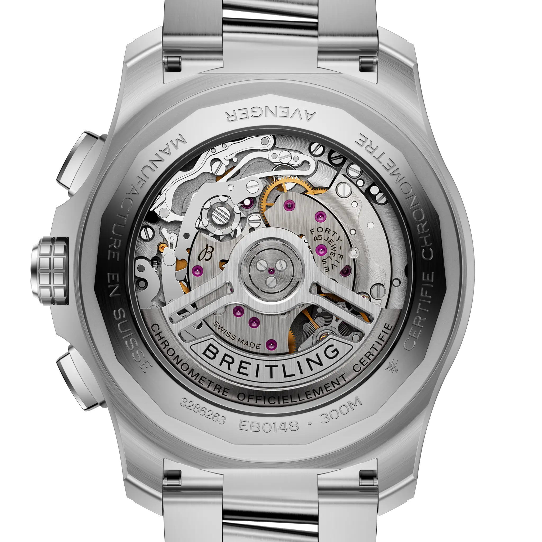Breitling Super Avenger B01 Chronograph 46 Titanium Men's Watch EB0148101B1E1