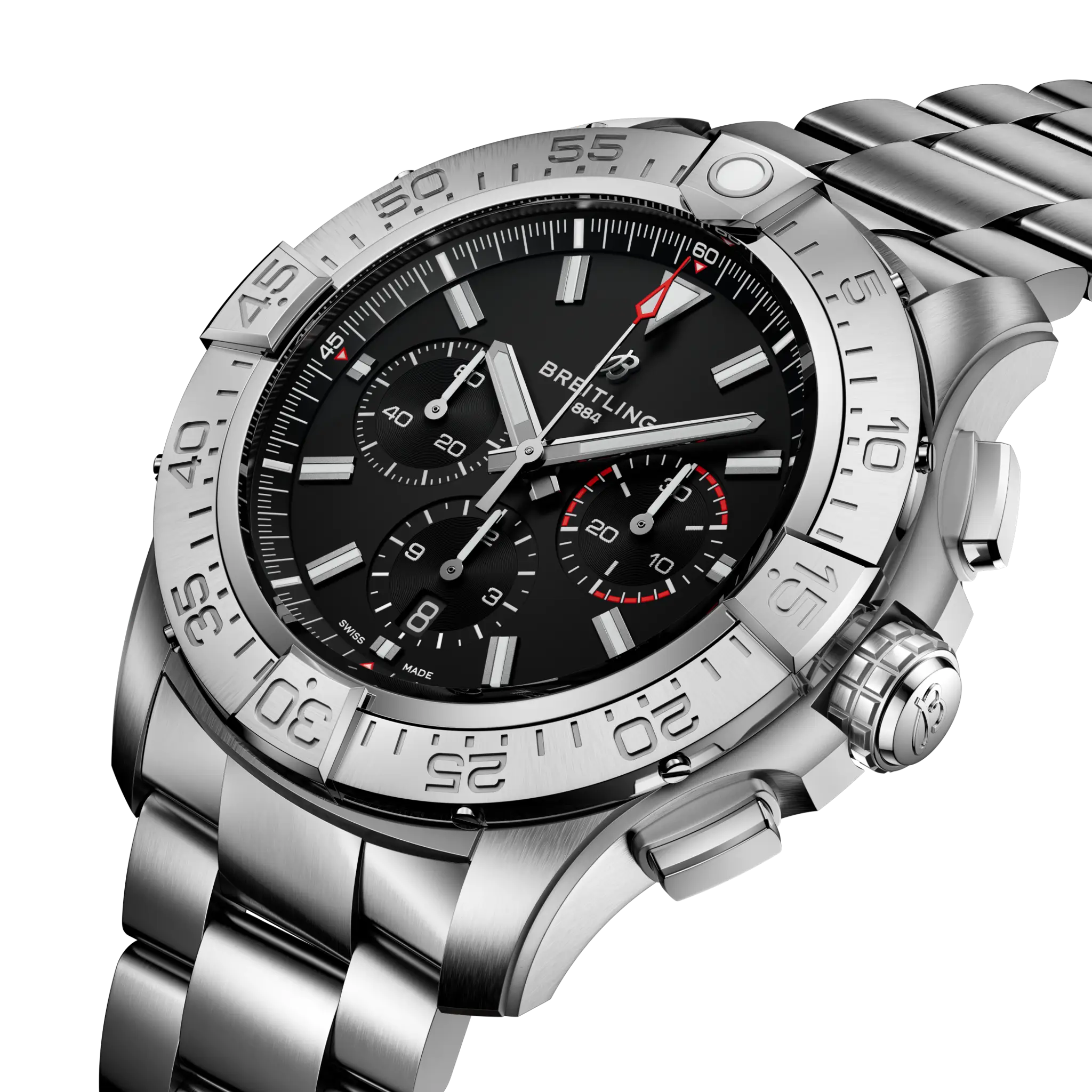 Breitling Super Avenger B01 Chronograph 46 Titanium Men's Watch EB0148101B1E1