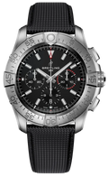 Breitling Super Avenger B01 Chronograph 46 Black Dial Men's Watch EB0148101B1X1