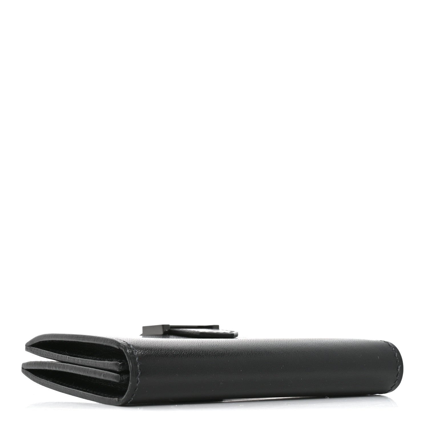 Box Monochrome Bearn Card Holder Wallet Black