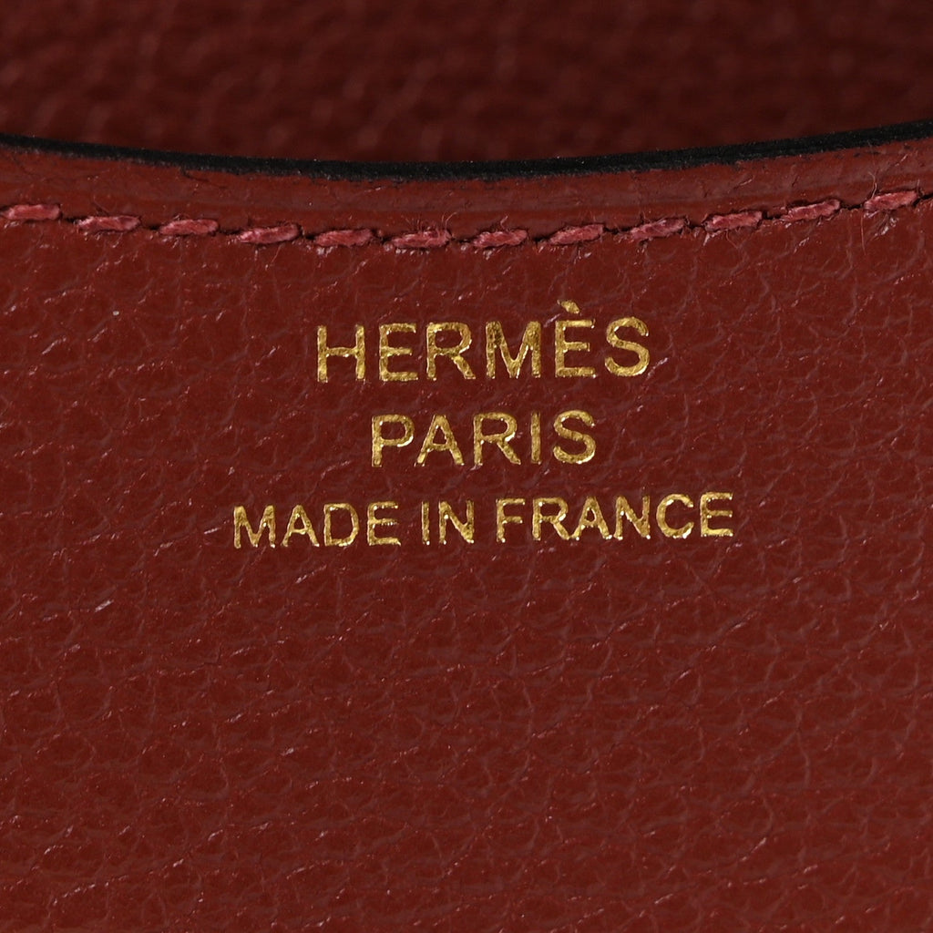 Evercolor Constance Slim Wallet Rouge H