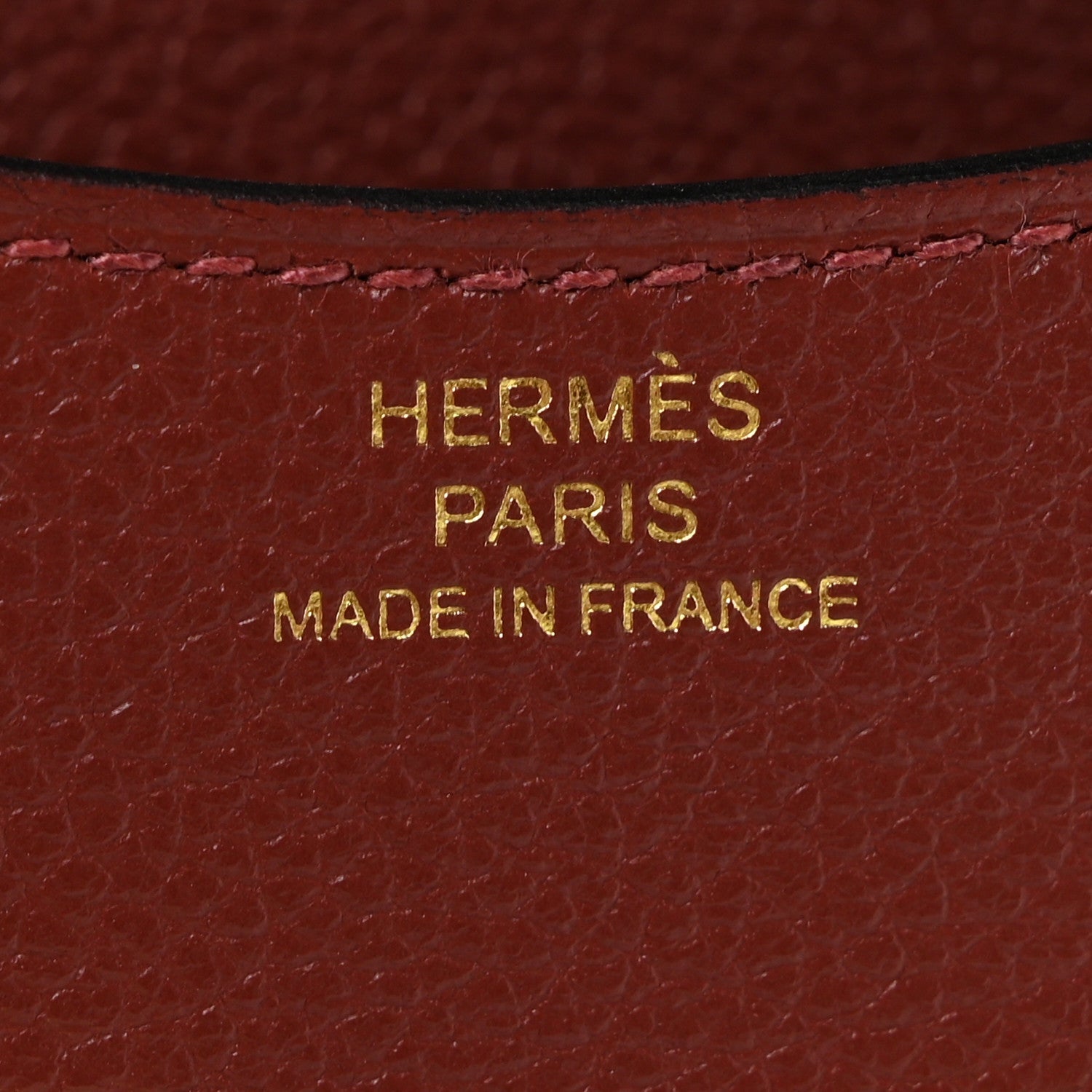 Evercolor Constance Slim Wallet Rouge H