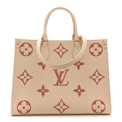 Empreinte Monogram Giant Onthego MM Creme Rose Trianon