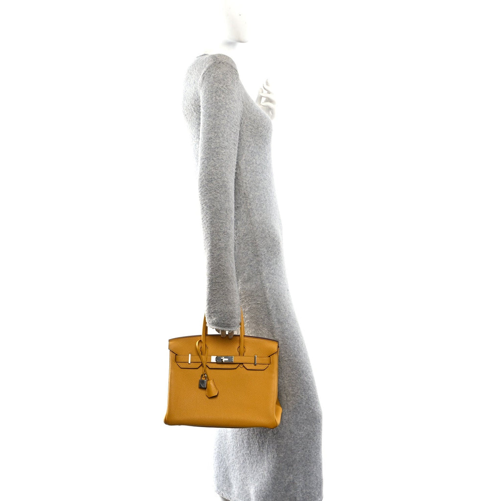 Togo BIRKIN 30 Jaune Ambre