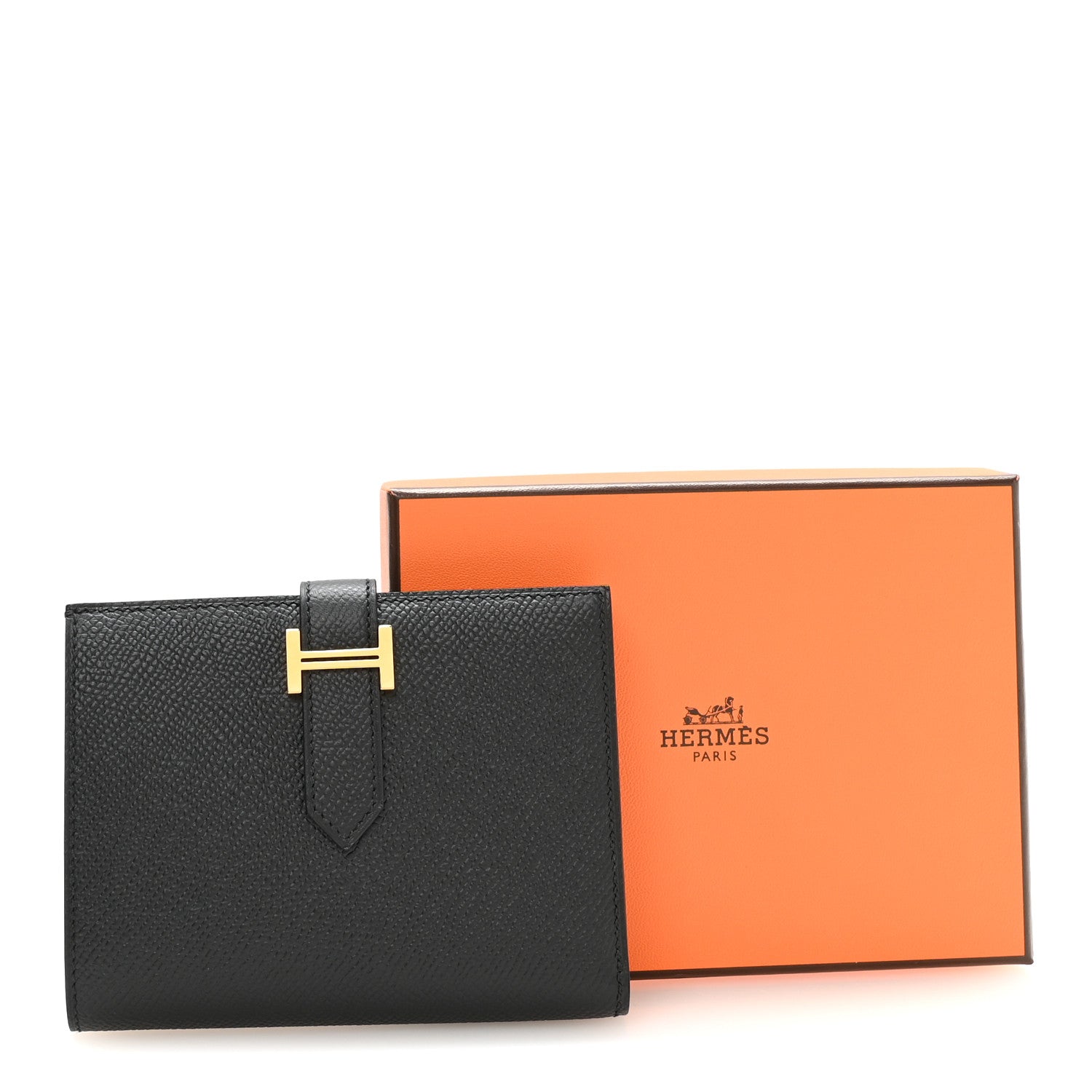 Epsom Bearn Compact Wallet Black
