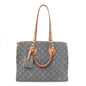 Monogram Denim Onthego MM Washed Grey