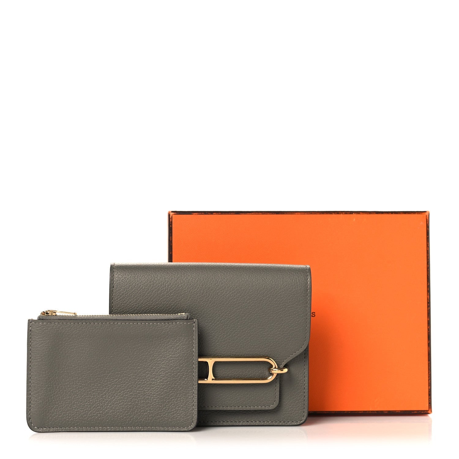 Evercolor Roulis Slim Wallet Gris Meyer