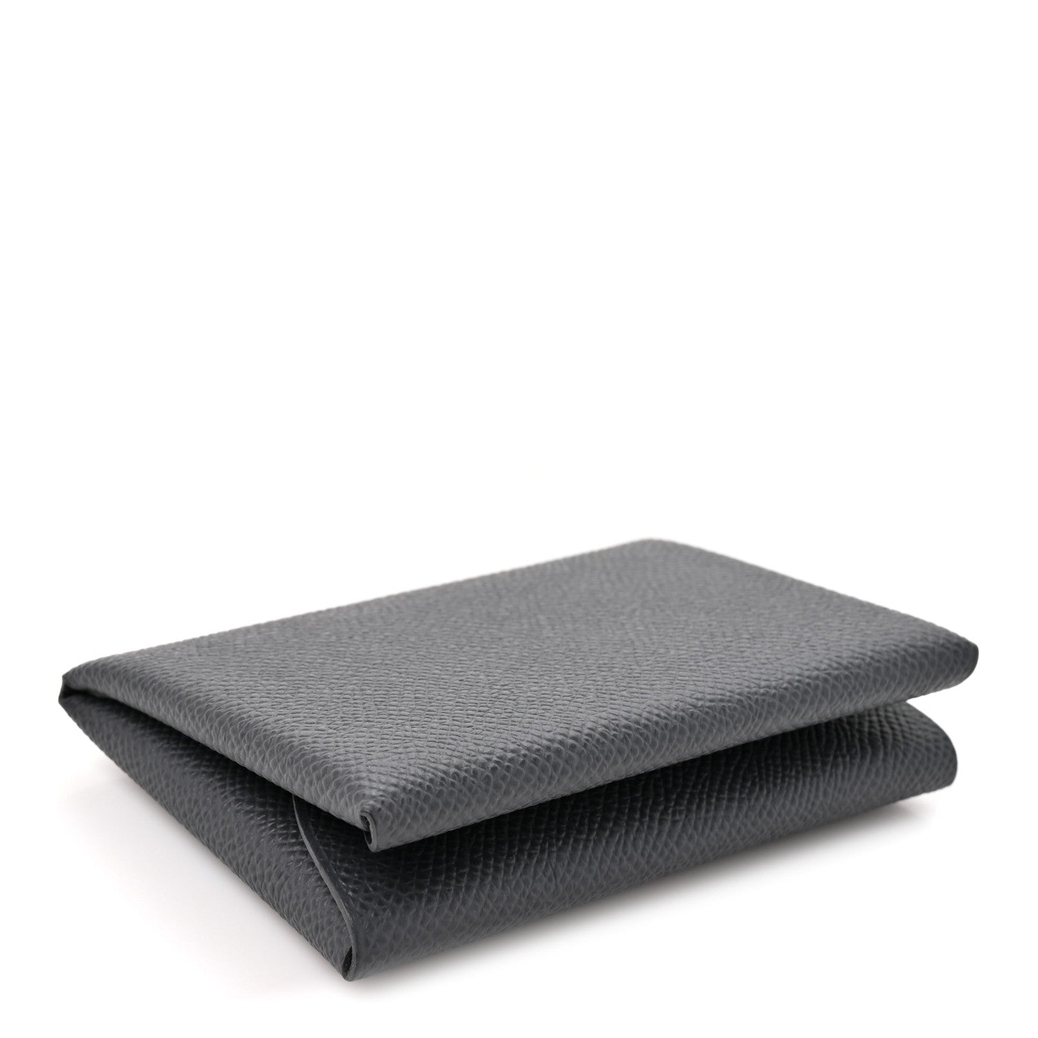 Epsom Calvi Duo Card Case Ardoise