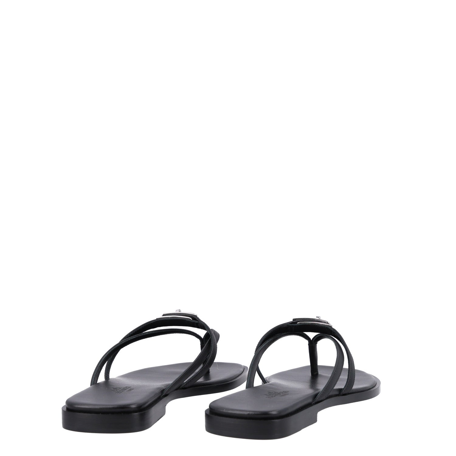 Calfskin Miss Sandals 37 Black