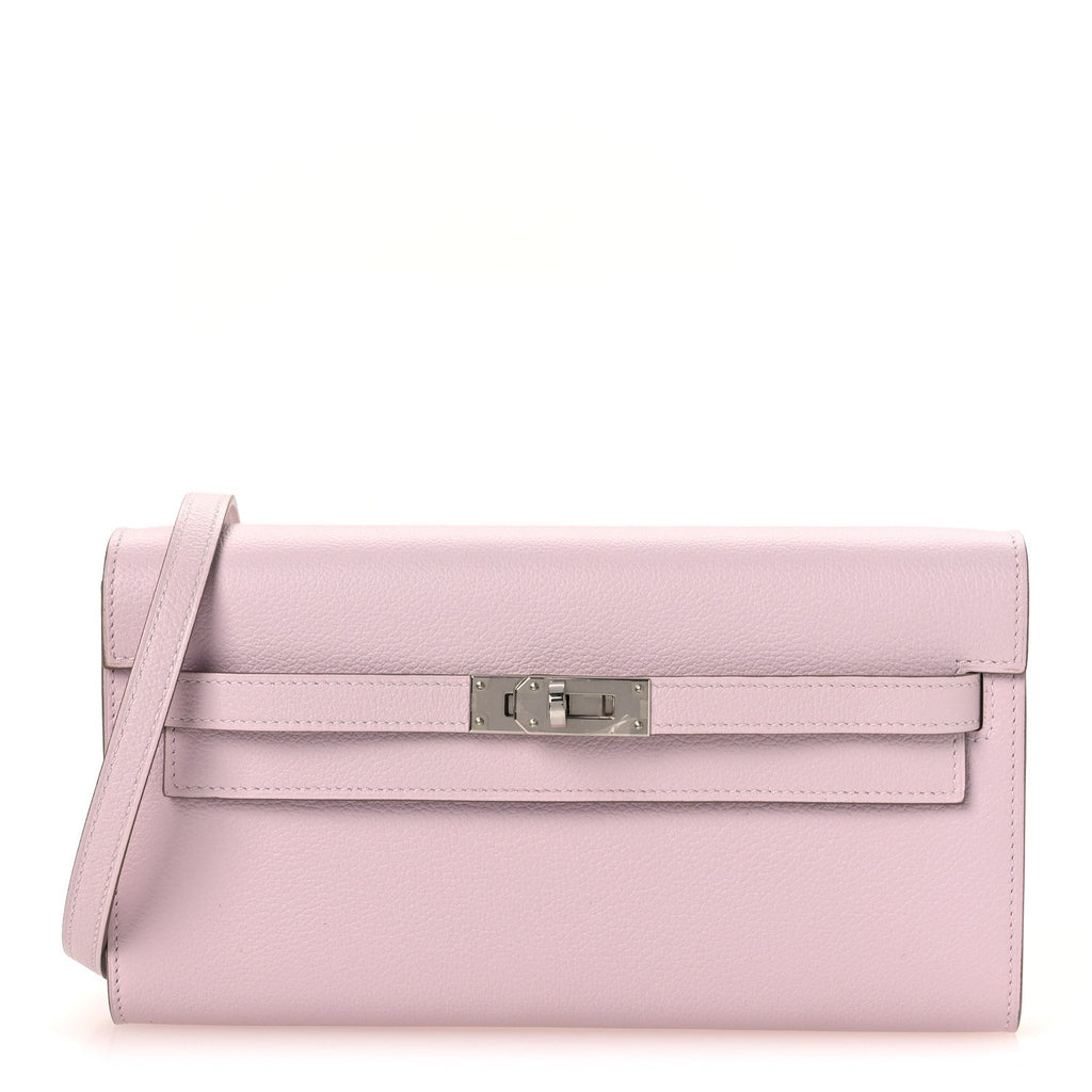 Evercolor Kelly To Go Wallet Mauve Pale