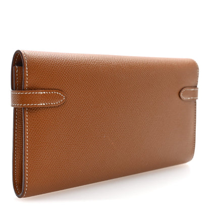 Epsom Kelly Longue Wallet Gold