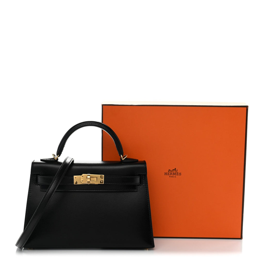 Box Mini Kelly Sellier 20 Black