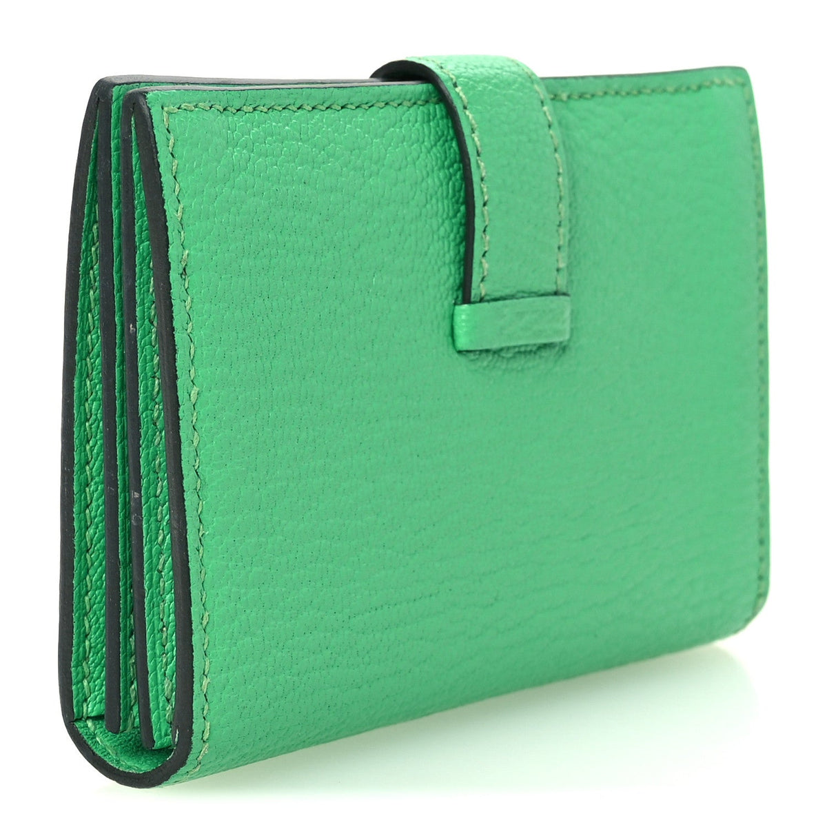Chevre Mysore Bearn Card Holder Wallet Vert Comics