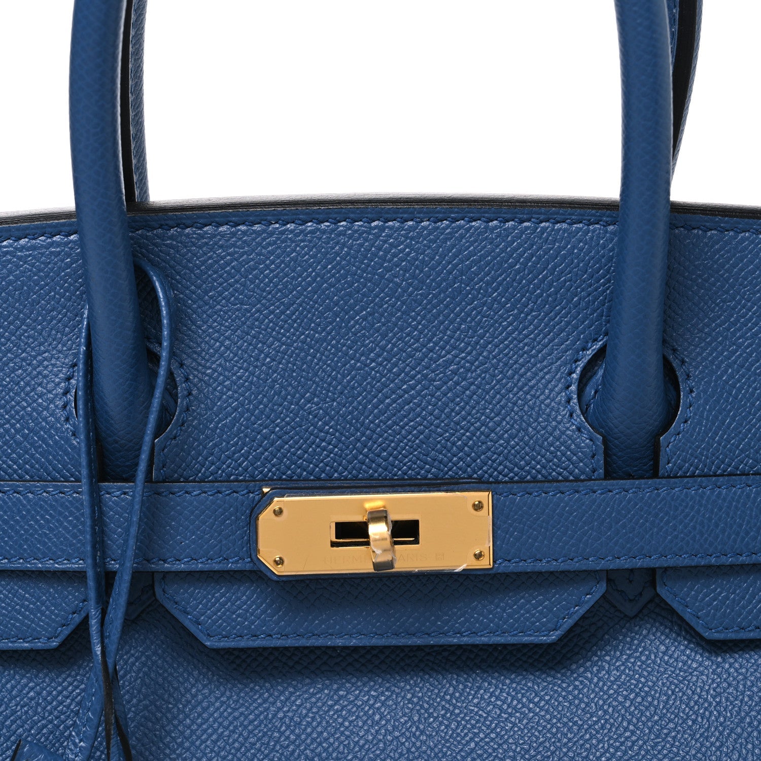 Epsom Birkin 30 Bleu Agate